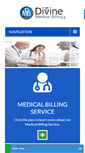 Mobile Screenshot of divinemedicalbilling.com